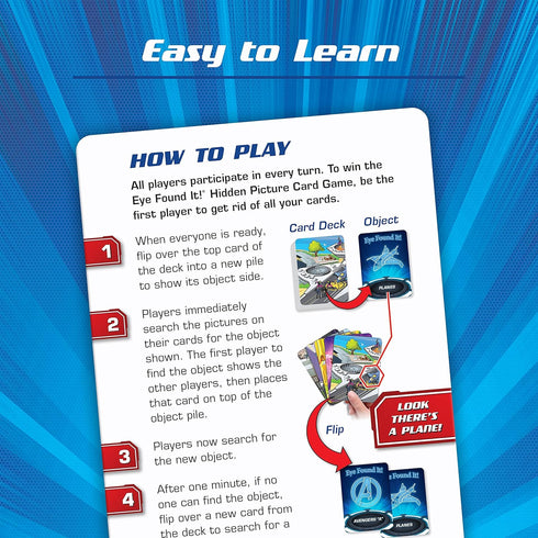 Ravensburger Marvel Eye Found It Card Game - Engaging Board Game for Children and Adults | Enhances Skill Development | Fun Family Entertainment |...