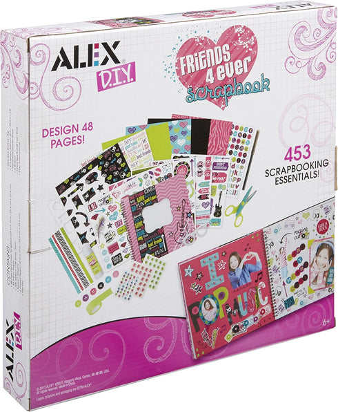 Alex DIY Friends 4 Ever Scrapbook Kids Art and Craft Activity...