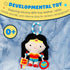 KIDS PREFERRED DC Comics Wonder Woman Multi Sensory Activity Toy with Teethers, Crinkle Textures, and Clip for On The Go Fun for Infant and Baby B...