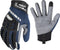 AWP Pro Protect Work Gloves for Men And Women, Full Back-Of-Hand TPR Impact Protection, Large,Blue...