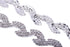 KAOYOO 1 Yard Leaf Shaped Crystal Rhinestone Chain Trim for Sewing Craft,Clothing,DIY,Bridal Bouquet Embellishments...