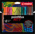 STABILO ARTY PointMax Pen Set of 18, Pack of 18, Multicolor...