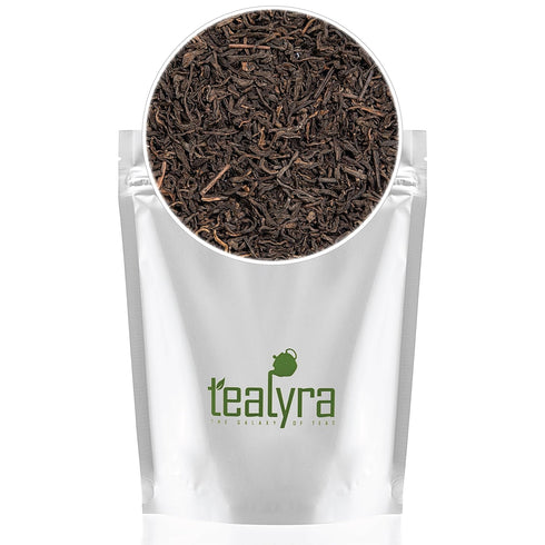 Tealyra - Ripe Pu'erh Tea - 5 Years Aged Loose Leaf - Caffeine Level High - 100% Naturally Processed - Aged Black Tea Pu Er - 224g (8-ounce)...