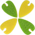Evriholder Quick-Dry Dish Scrubbing Sponge, 8 Count, Green and Yellow...