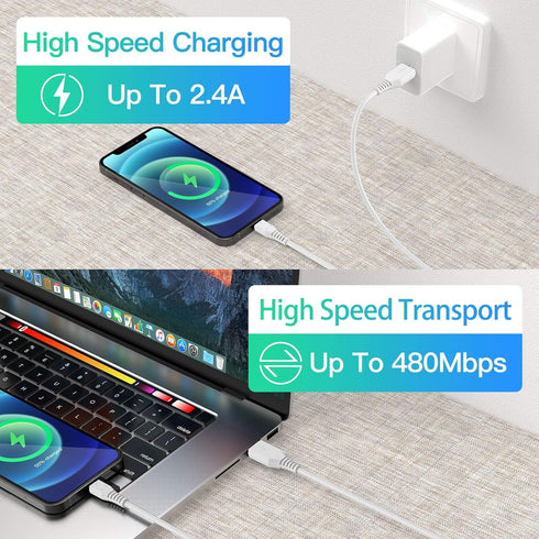iPhone Charger 3ft 5Pack,Lightning Cable 3 Foot,MFi Certified Charging Cord 3 feet Compatible with Apple iPhone 11/Pro/Max/SE/X/XS Max/XR/8/8 Plus...