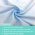American Baby Company 2 Pack 100% Natural Cotton Fitted Cradle/Bassinet Sheets 36" x 18" - Soft, Breathable & Hypoallergenic Bed Sheets, Blue, Neu...