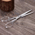 Acrylic & Stainless Steel 7" Scissors?Stylish and Functional Scissors for Office and Home Use-Silver...