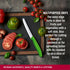 Victorinox Swiss Classic 4.3-inch Wavy Edge Tomato and Table Knife, Green...