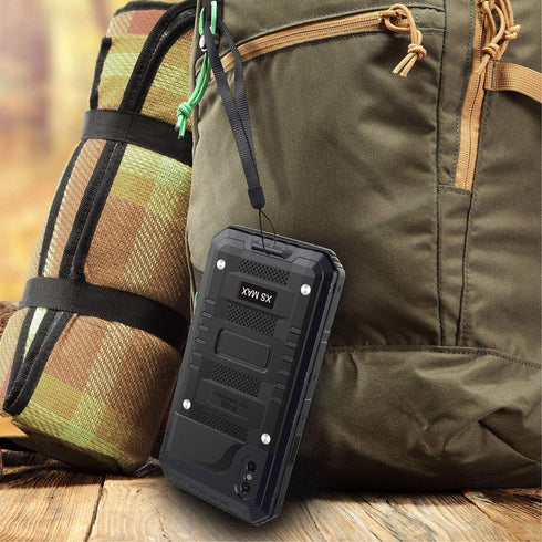 Seacosmo for iPhone Xs Max Waterproof Case, Military Grade 360 Full Body Protective Rugged Heavy Duty Case Shockproof Drop Resistant Defender for ...