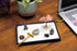 Nature's Mark Mini Zen Garden Kit for Desk with Rake, White Sand, Buddha, Lantern, Black Rectangle Base, River Rocks and Mini Blossom Tree (8Lx5W ...