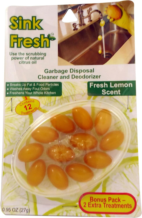 Economy Kitchen Accessory Sink Fresh Lemon 12 Count...
