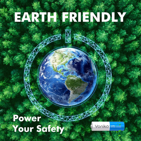 Voniko - Premium Grade AA Batteries -16 Pack- Alkaline Double A Battery - Ultra Long-Lasting, Leakproof 1.5v Batteries - 10-Year Shelf Life...