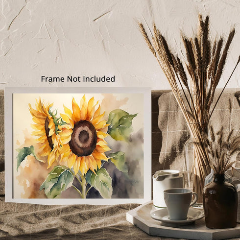 Posterizer 1 pcs-floral- plants design for nature lovers-oil painting style 7-Floral & Botanical Art-Landscape & Nature Art-Decor for Home & Offic...