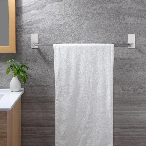 Taozun Towel Bar - 24 Inch Self Adhesive Towel Holder, Hand Towel Rack Stick on Wall, SUS 304 Stainless Steel Bathroom Hardware Accessory...