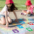 24 Pieces Stencils for Kids,Large Drawing Stencils Chalk Stencils,8 Inches Washable Shape Template Stencils Kit for Kids Crafts,Painting Drawing,S...