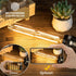 Tubular Light Bulb 7.3 Inch Dimmable T10 LED Bulb E26 6W 60 Watts Edison Bulbs 2700K Solf White,185mm Long for Wall Sconces, Pendant, Livingroom, ...
