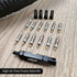 JACO Presta Valve Core Repair Kit for Bike Tires | with (12X) Replacement Valve Cores, (4X) Valve Caps, and Valve Removal Tool...