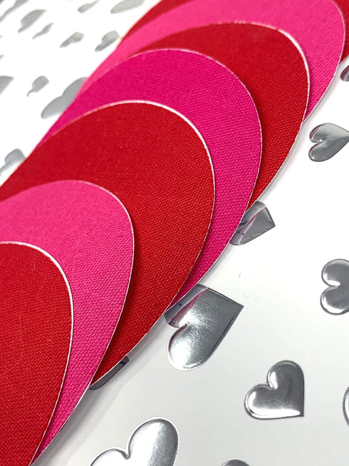 CGM Adhesive Patches, 20 Count - Waterproof Adhesive, CGM Tape - (Pink&Red)...
