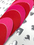 CGM Adhesive Patches, 20 Count - Waterproof Adhesive, CGM Tape - (Pink&Red)...