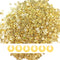 1800pcs 6mm gold Flat Round Spacer Beads Disc Loose Jewelry Making Beads for DIY Bracelet Necklace Earring Craft Supplies (GoldenSpacer6mm)...