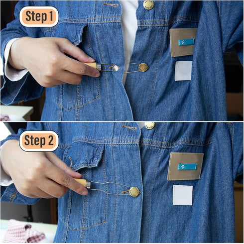 AUEAR, 5 Pcs Button Hook Zipper Pull Grip Button Hook Helper Assist Tool for Arthritis...