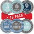 Hadley Designs 16 Monthly Baby Milestone Stickers Boy-Blue Baby Monthly Milestone Stickers for Baby Boy...