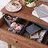 Amazon Basics Cloth Drawer Storage Organizer Boxes for Socks, Underwear and Baby Items, Set of 6, Gray...