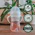 Straw Cup Conversion Kit for Philips Avent Natural Baby Bottles 2-Count, Food Grade Silicone Straw Nipples, Silicone Weighted Straw, Bottle Handle...