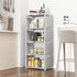 Cube Storage Shelf, Small DIY Bookshelf for Bedroom, Living Room, 5 Layer Closet Organizers for Small Spaces...