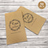 FRIDAY NIGHT 50Pcs Wedding Favors Candy Buffet Bags Brown Kaft Paper Favor Rustic Bag Good for Snacks or Cookie Buffets Please Take A Treat...