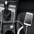 GiveAbay Basics 12W (5V, 2.4A) Car Charger with Lightning Cable (Coiled) for iPhone and Apple Devices, 1.5 ft - Black...