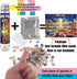 Small Jigsaw Puzzles for Adults 150 Pieces Vintage American illustration Mini Jigsaw Puzzles Oil Painting Challenging Mini Puzzles Tiny Jigsaw Puz...