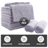 Sunny zzzZZ Ultra Soft 24 Pack Baby Washcloths - 10x10 Inches - Coral Fleece Extra Absorbent Wash Clothes for Babies, Infants and Toddlers - Sensi...