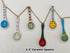 heart & home Ceramic Spoon Set of 6, Ceramic Serving Spoons, Ceramic Spoon for Soup, Colorful Deep Round Soup Spoons, 6.5'' Inches...