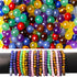 Chakra Crystals Beads 105pcs 6mm for Bracelet Jewelry Making Gemstones 2 Strand Round Spacer Loose Stones for Necklace DIY Christmas Gifts for Wom...