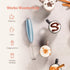 Powerful Handheld Milk Frother, Milk Foamer, Battery Operated (Not included) Stainless Steel Drink Mixer with Frother Stand for Coffee, Lattes, Ca...