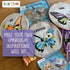 CRAFTILOO Butterfly Embroidery Kits for Adults Butterflies Hand Embroidery kit for Beginners with Stamped Embroidery Patterns Starter Kit. Needlep...