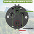 50 AMP RV Power Cord Locking Shore Connector Replacement End Marine Twist Lock (50 Amp Connector)...