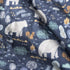 Trend Lab Woodland Wonder 4 Pack Flannel Blankets - Bear Crossings - Blue, Brown, Gray, White; Buffalo Check - White, Gray; Woodland Gnomes - Whit...