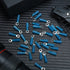 300 Pcs Heat Shrink Ring Terminals #10 Blue 16-14 AWG Electrical Connectors Ring Connector Clear 10 AWG Wire Connectors, Waterproof and Insulated ...