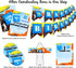 Gaming Party Happy Birthday Banner - Video Game Party Supplies - Game Truck Party Decorations - Gaming Pink...