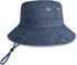 CHOK.LIDS Classic Cotton Wide Brim Bucket Hat with Adjustable String Trendy Unisex Sun Hat Lightweight Outdoor Travel Boonie...