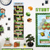 Eureka Minecraft Characters Door, Window, and Bulletin Board Go-Around Classroom Decorations for Teachers, 17 Pieces...