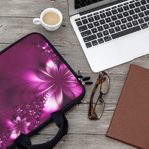 RICHEN 10 inches Messenger Bag Carrying Case Sleeve with Handle Accessory Pocket Fits 7 to 10-Inch Laptops/Notebook/ebooks/Kids tablet/Pad (7-10.2...