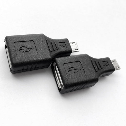 USB 2.0 Micro USB Male to USB Female OTG Adapter (2 Pack)...