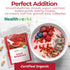 Healthworks Superfoods Organic Dried Goji Berries - 8 Oz - 1 Pack - Vegan and Non-GMO -Certified Organic Raw Sun-Dried Goji Berries...