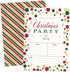 Your Main Event Prints Christmas Party Invitation - Christmas Party Invite - Holiday Party Invitations - 20 Fill-In Invitations and Envelopes...