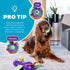 Outward Hound Nina Ottosson Hide-Ablez Interactive Plush Dog Puzzle with Treat Ball Dog Enrichment Toys, Plush, Toucan, Multicolored...