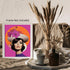 Posterizer 1 pcs-vintage woman purple and orange collage-Retro Art-Abstract & Modern Art-Gift for Art Lovers- UNFRAMED Wall Art...