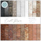 CRAFT CONSORTIUM LTD CRAFT CON PAPRPAD 6" TXTR, Brick Textures, 20 Designs...